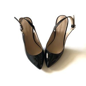 BCBGeneration • Patent Sling Back Pumps